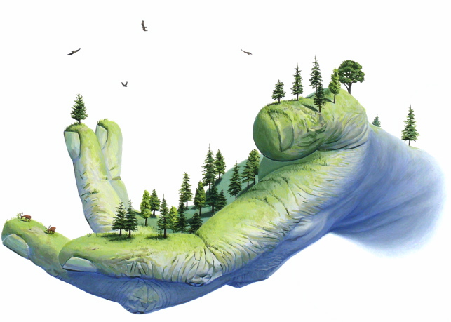 Reminiscent Illustrations [Contemporary Art] by Josh Keyes