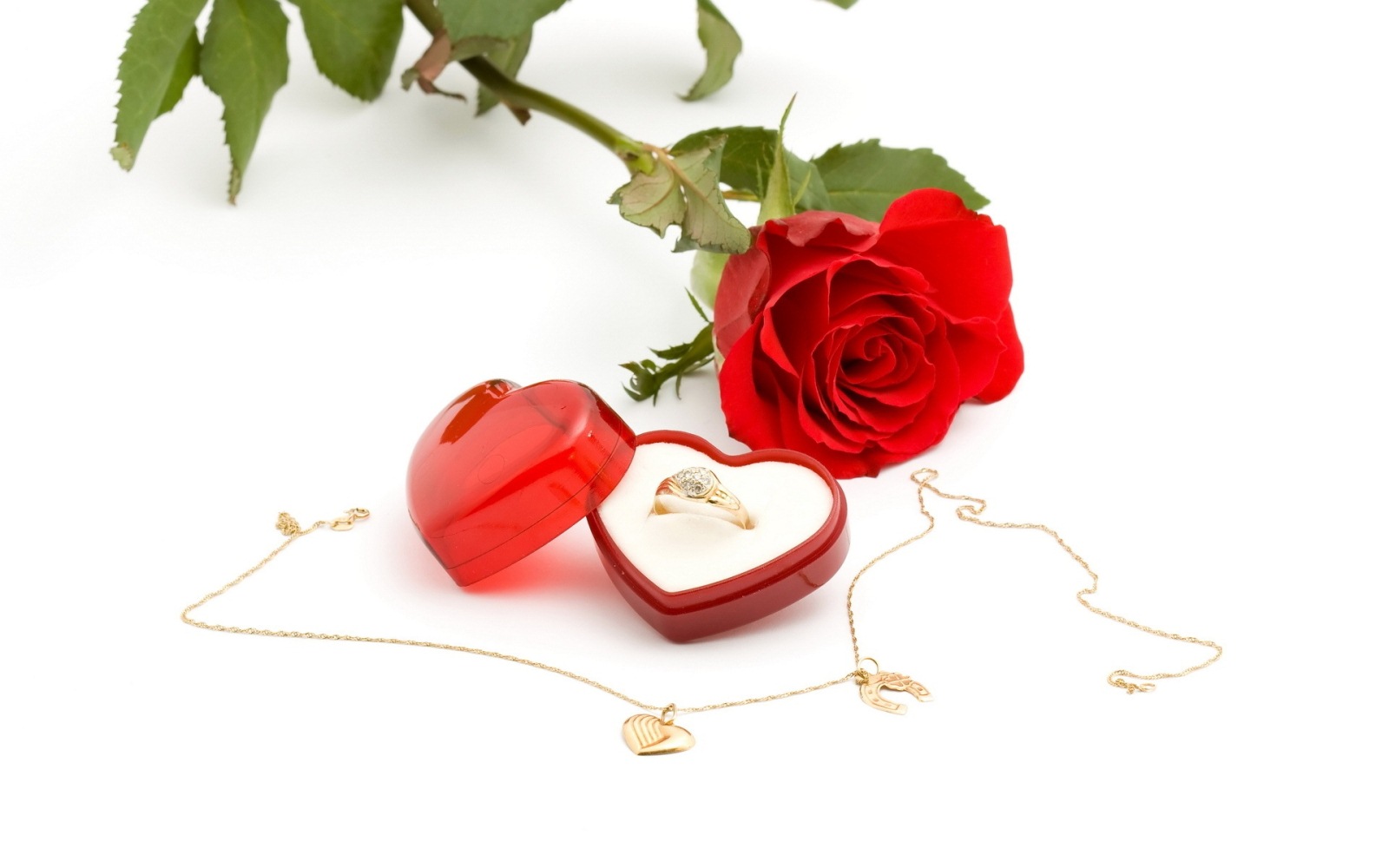 rose and ring