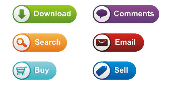 Buttons Vector Graphic