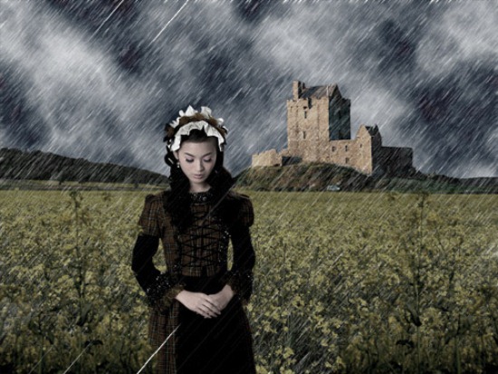 Composition And Realistic Rain Composition And Realistic Rain