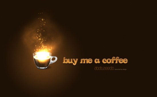Photoshop light effect in logo Photoshop light effect in logo