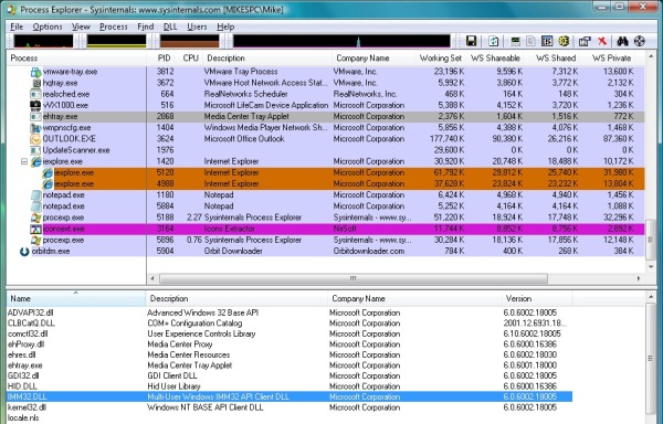 Process Explorer Process Explorer