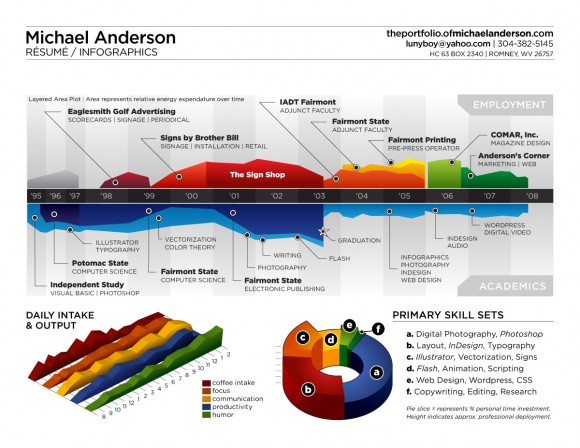 Resume Infographic Resume Infographic