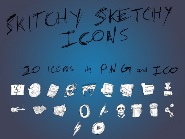 Skitchy-Sketchy-Icon-Set Skitchy-Sketchy-Icon-Set