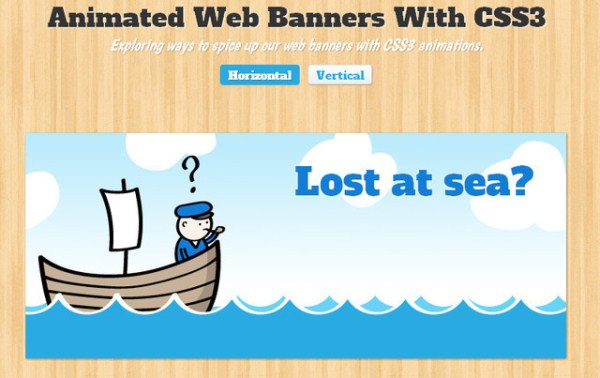 Animated Web Banners with CSS3 Animated Web Banners with CSS3