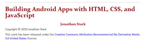 Building Android Apps with HTML, CSS, and JavaScript Building Android Apps with HTML, CSS, and JavaScript