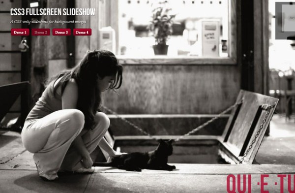 Fullscreen Background Image Slideshow with CSS3 Fullscreen Background Image Slideshow with CSS3