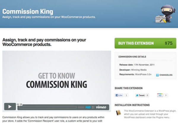 Commission King