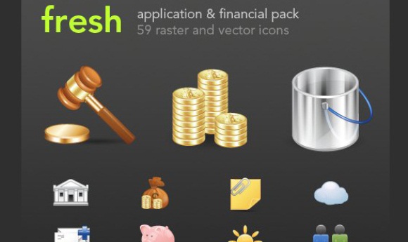 Finance and Applications Icon Pack Finance and Applications Icon Pack