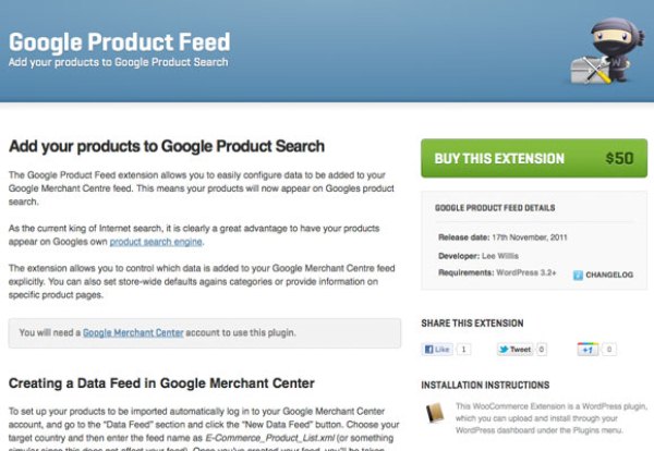Google Product Feed