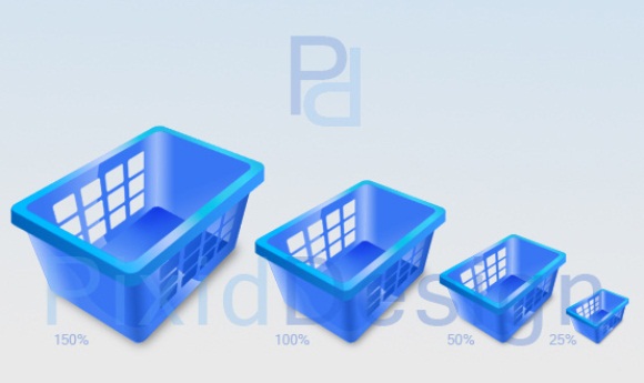 Shopping Basket Icons 3D Shopping Basket Icons 3D