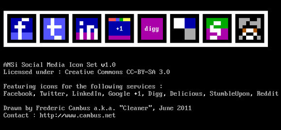 ANSi Social Media Icon Set