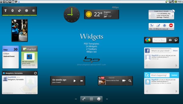 Android Widgets GUI Android Widgets GUI