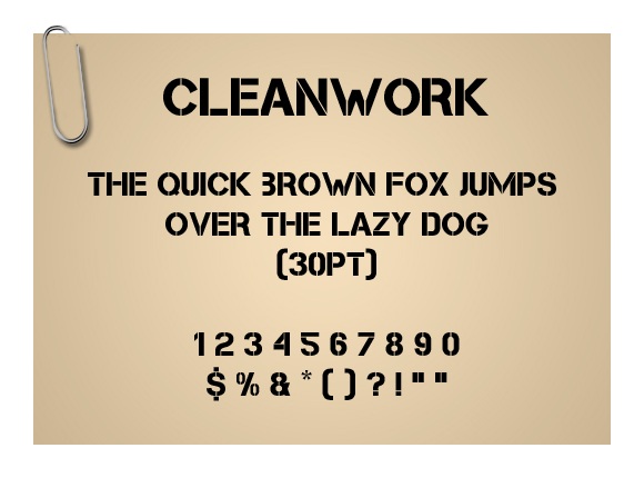 Cleanwork Cleanwork