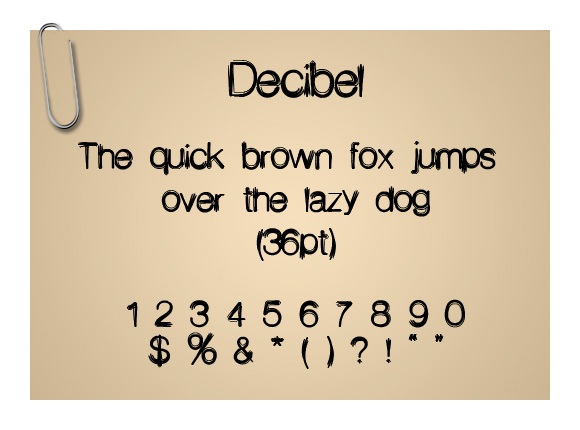 Decibel Decibel