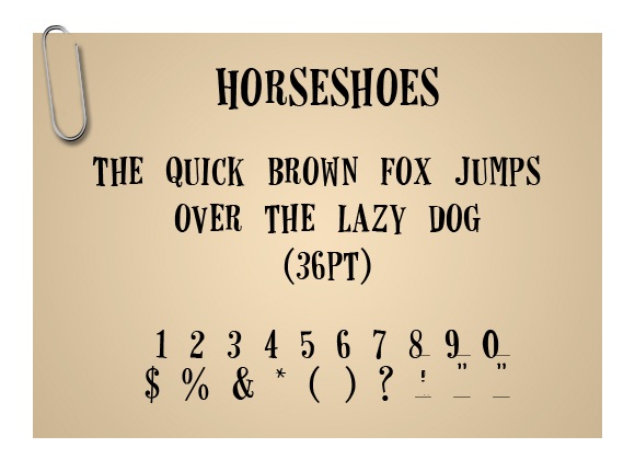 Horseshoes Horseshoes