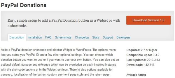 PayPal Donations PayPal Donations