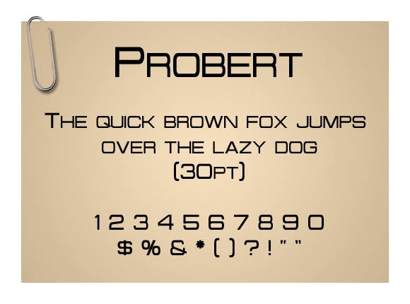 Probert Probert