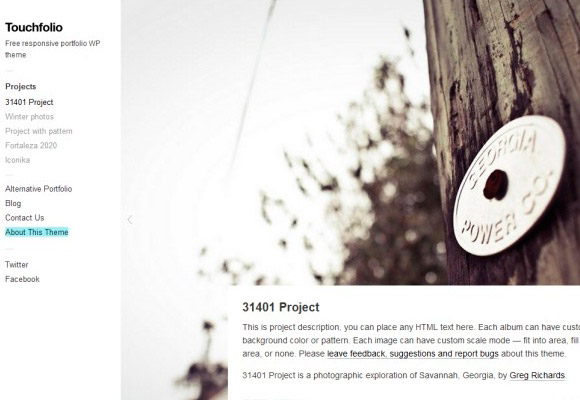 Touchfolio Responsive Theme Touchfolio Responsive Theme