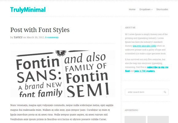 Truly Minimal Truly Minimal
