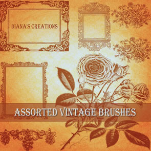 Vintage Brushes Vintage Brushes