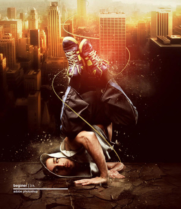 Illustration For A Dance Motion