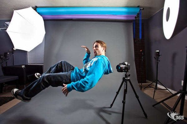 Levitating Photographer