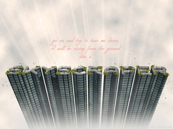 3D Skyscraper Text Effect 3D Skyscraper Text Effect