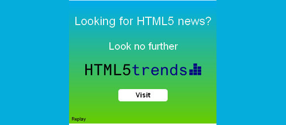 An ad in HTML5