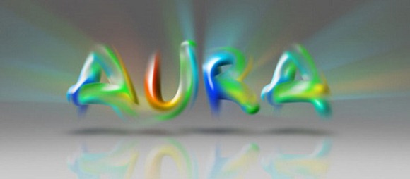 Colourful Aura Text Effect Colourful Aura Text Effect