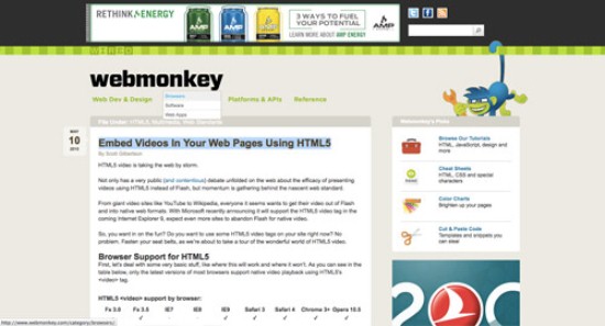 Embed Videos In Your Web Pages Using HTML5 Embed Videos In Your Web Pages Using HTML5