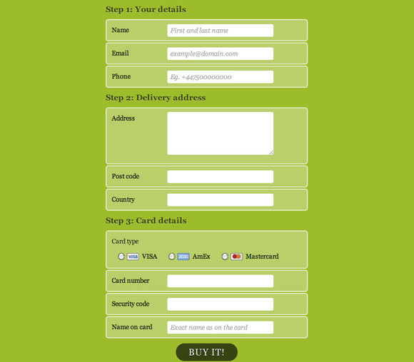Field Day with HTML5 Forms