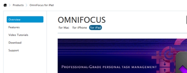 OmniFocus for iPad