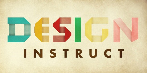 Retro Folded Typography Retro Folded Typography