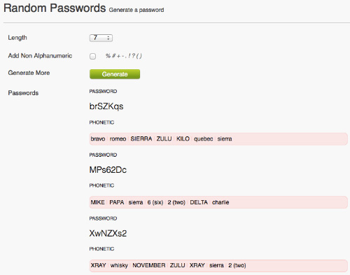 Random Password Random Password