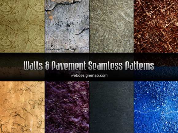 Walls and Pavement Seamless Patterns Walls and Pavement Seamless Patterns