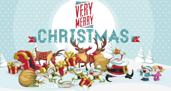 Christmas Vector Art Characters Christmas Vector Art Characters