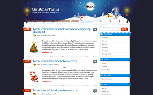 Xmas Theme by Site5