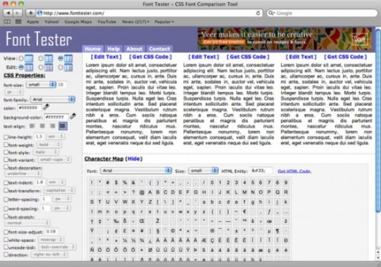 Font Tester