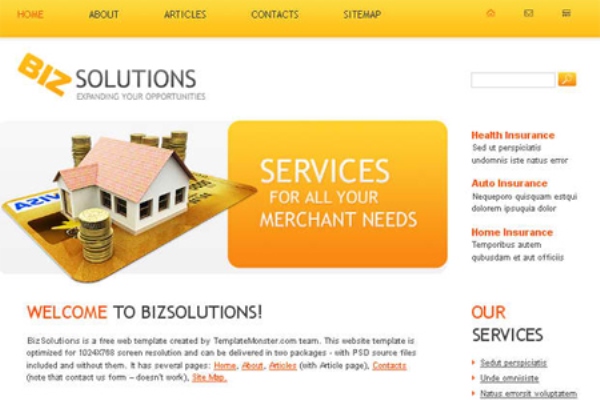 Business Website Template