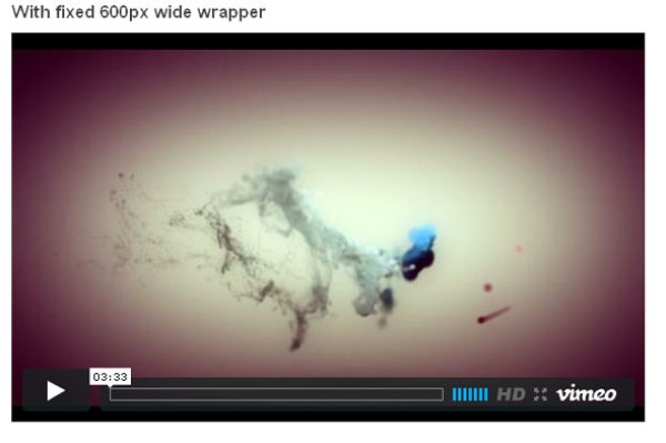 CSS - Elastic Videos