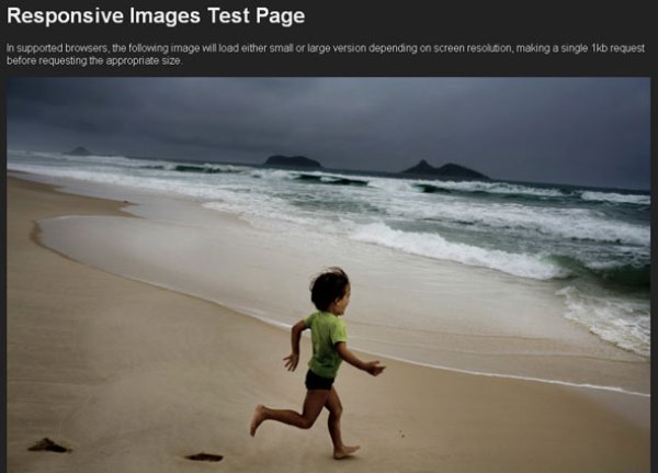Experimenting with Context-aware Image Sizing