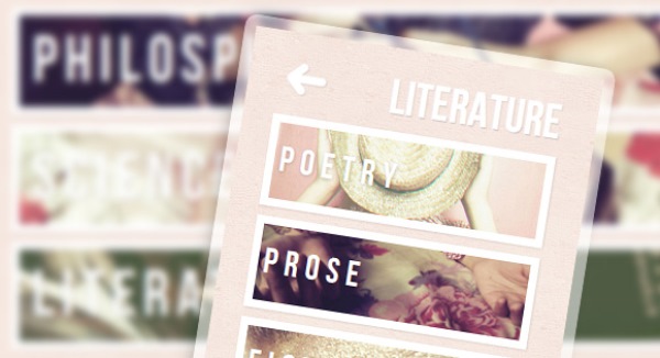 Responsive Content Navigator with CSS3