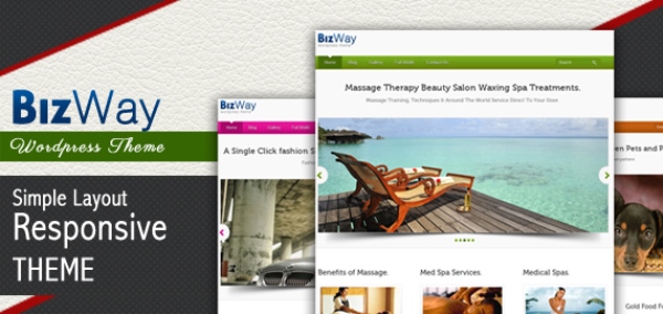 BizWay Responsive WordPress Theme
