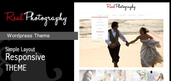 Real Photography WordPress Theme