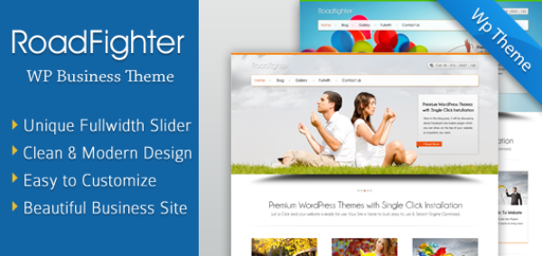 RoadFighter Wordpress Theme